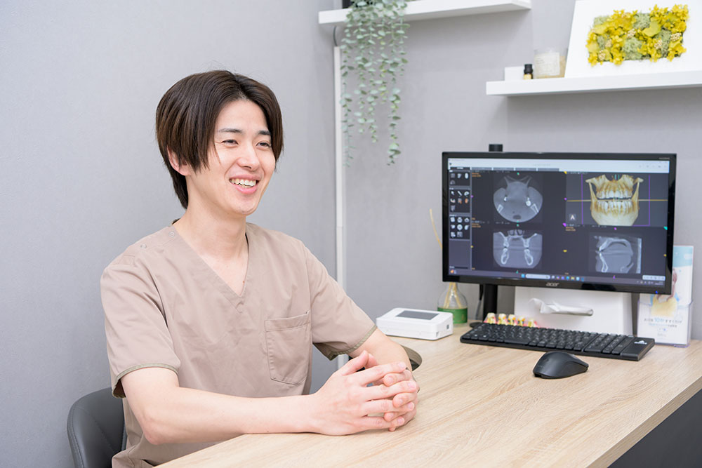 患者さまとの出会いと笑顔を大切に